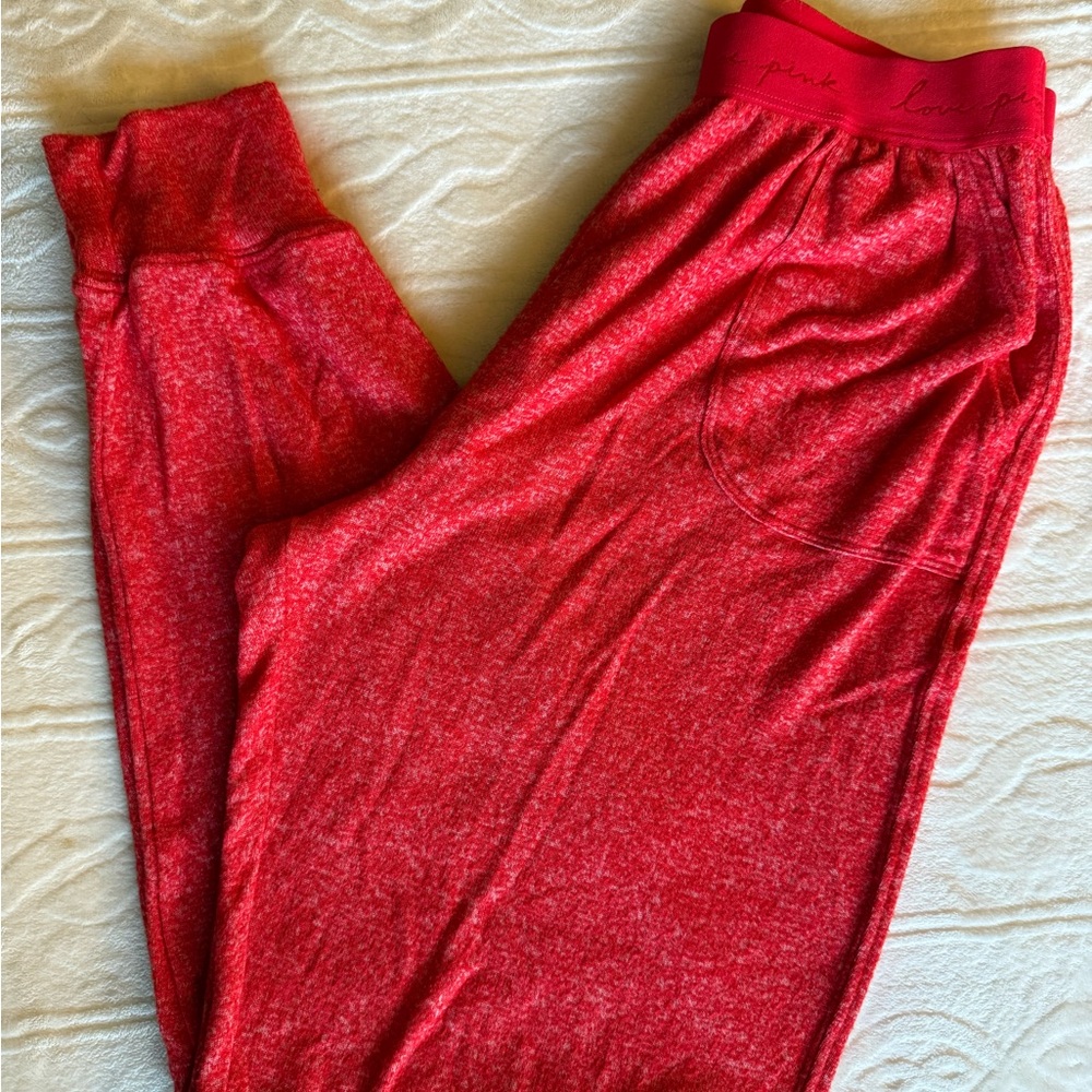 PINK Victoria's Secret Vibrant Red Sleepwear
